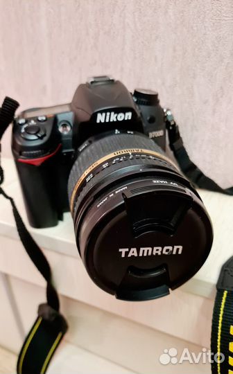 Зеркальный фотоаппарат nikon d7000 с 2 объективами