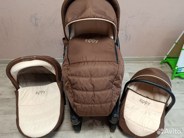 Коляска 3 в 1 zippy sport