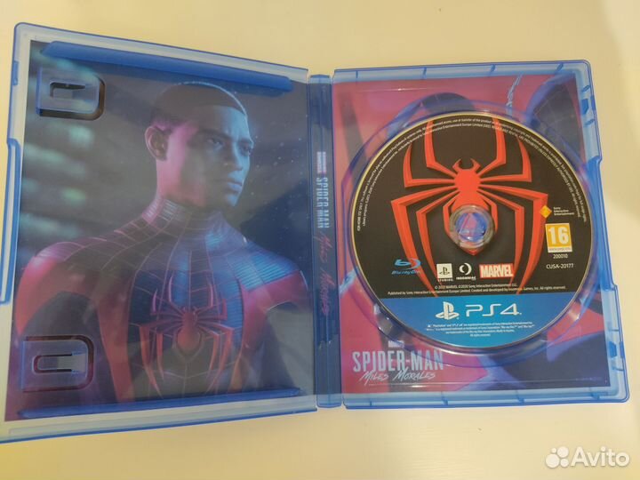 Диск Marvel's Spider-Man Miles Morales PS4/5