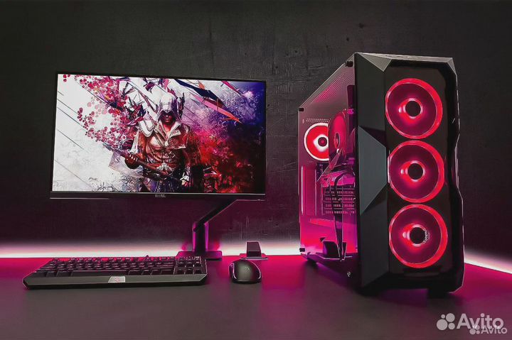 Мощный игровой Пк Intel Core i7 7700/ GTX 1070Ti