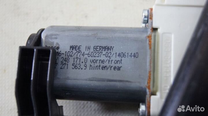 Механизм стеклоподъемника RL (пробег 42767) BMW 53