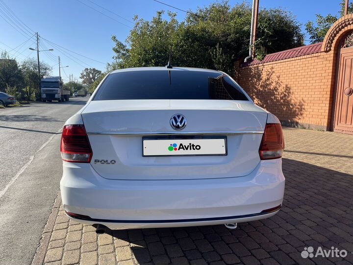 Volkswagen Polo 1.6 AT, 2017, 165 000 км