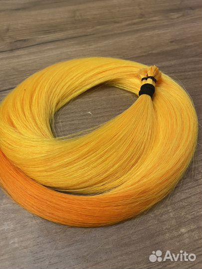 Биопротеиновые волосы на капсулах