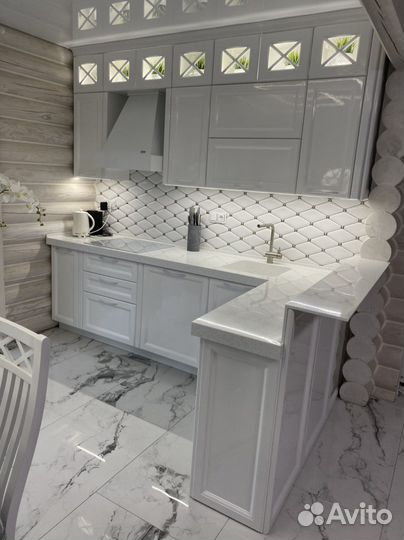 Шикарная кухня в Скандинавском стиле