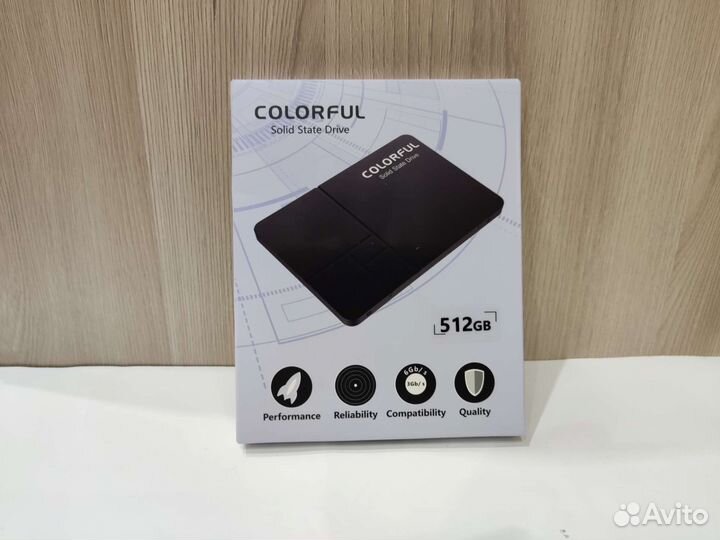 Абсолютно новый SSD диск 480-512Gb 2.5 Твердотельн
