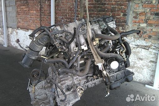 Двигатель в сборе двс nissan primera P11 sr18de 19