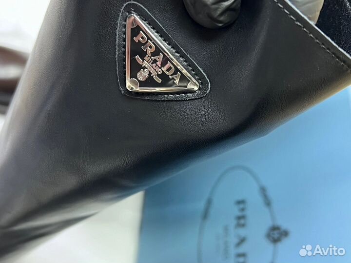 Prada сапоги ботфорты женские