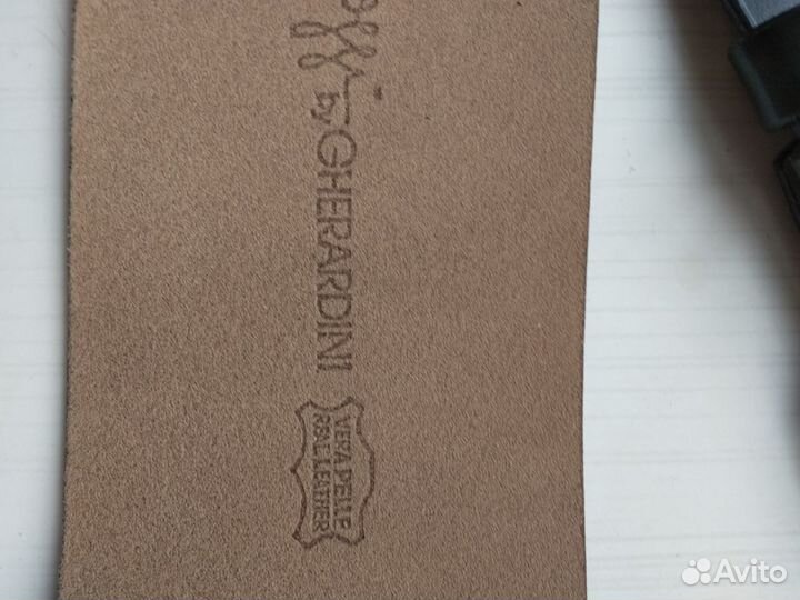 Ремень кожаный, набедренный, че