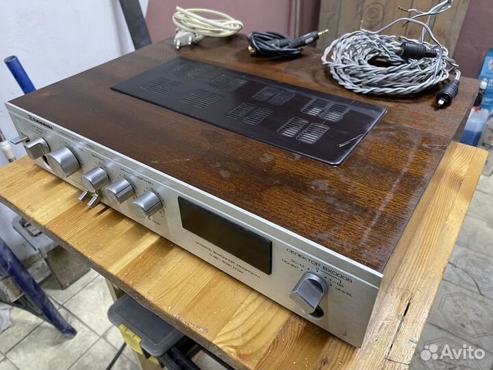 Колонки с30в и усилитель радиотехника У 101 стерео