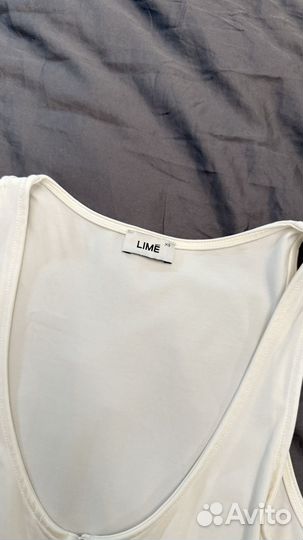 Белое платье Lime