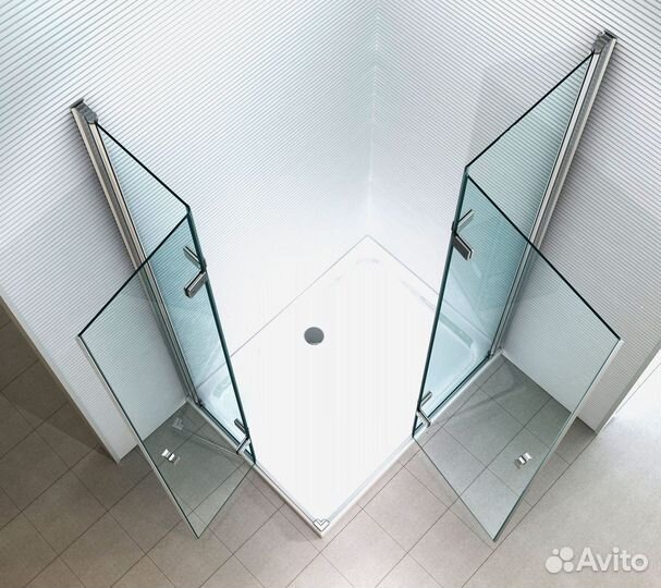Стеклянные душевые