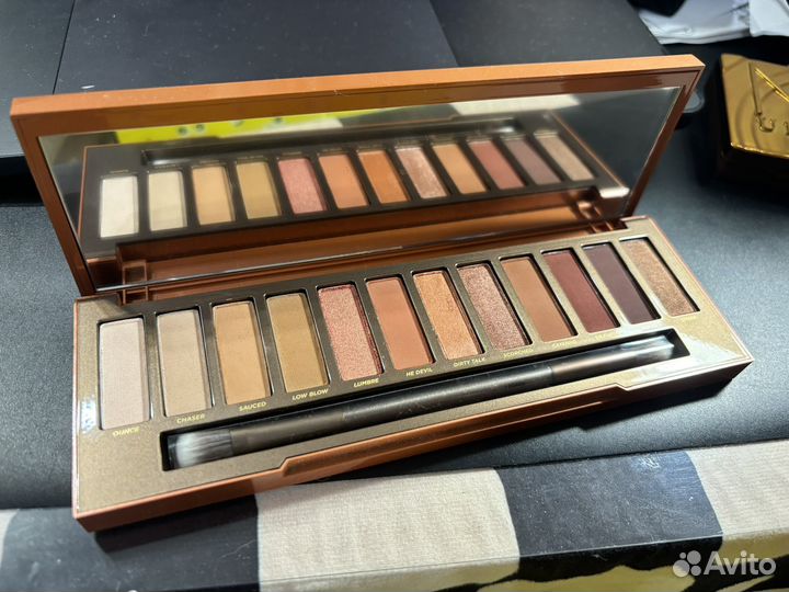 Naked urban decay heat Палитра теней для век