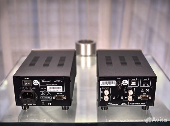 Фонокорректор Vincent PHO-701 черный