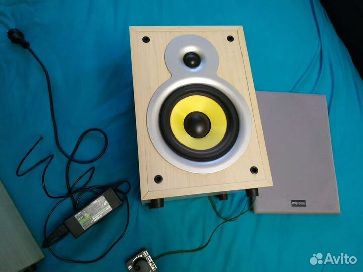 Компьютерные колонки Microlab pro 2 + усилитель