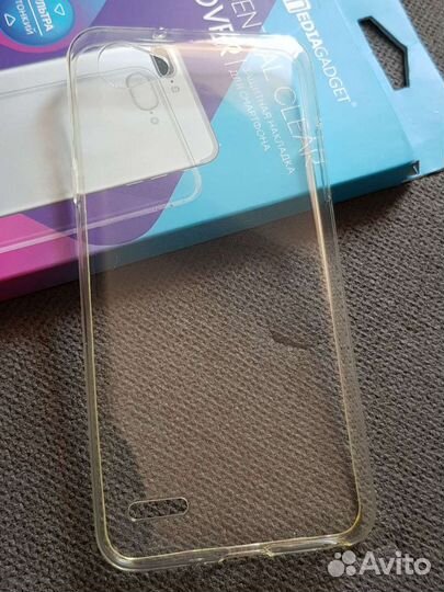 Ультра-тонкий Чехол для LG Q6A (M700) прозрачный