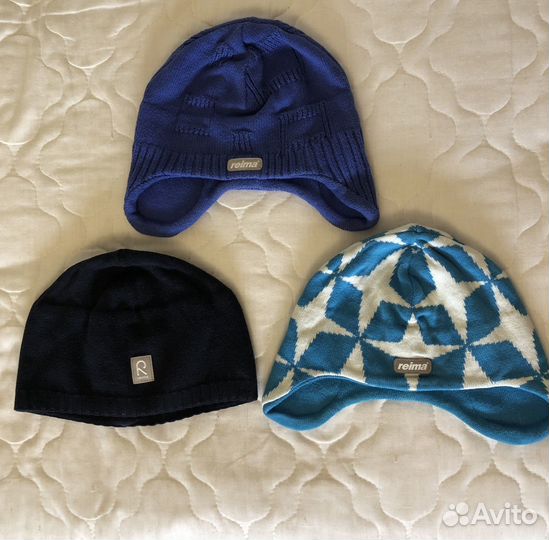 Шапки для мальчика Reima р. 52,54