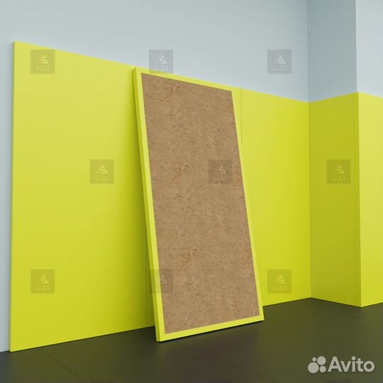 Стеновой протектор Line-Sport желтый