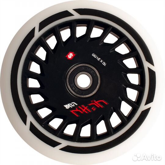 Колесо skip SBN белый-черный Sta14