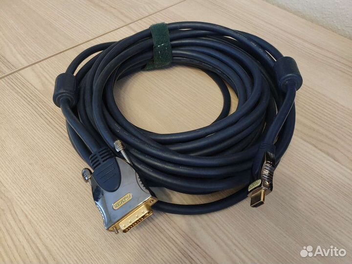 Видеокабель DVI-hdmi Premier 10 метров
