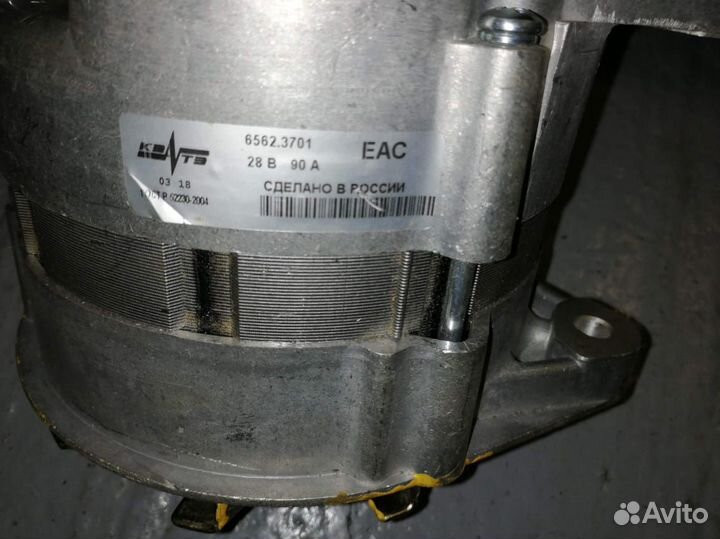 Генератор 24 в., ямз