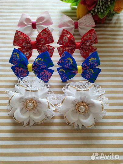 Школьный набор 8 бантиков