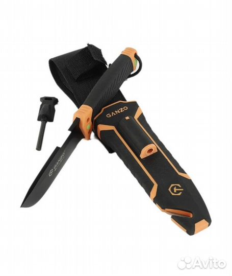 Нож Ganzo G8012V2 -OR c паракордом новый