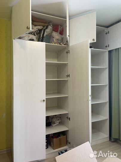 Шкаф распашной 2500 высота на 1 м - 2 шт