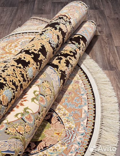 Ковры новые Иран. Круг, овал