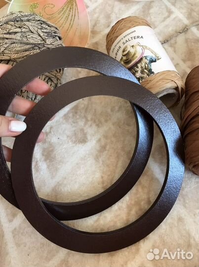 Ручки деревянные и бамбук