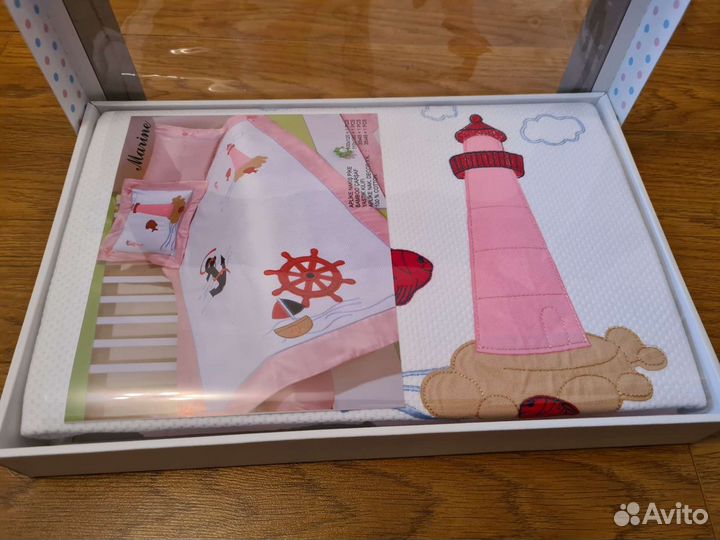 Комплект постельного белья в детскую кроватку