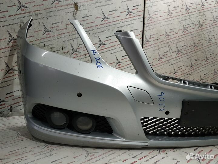 Бампер передний w212 Mercedes дорест