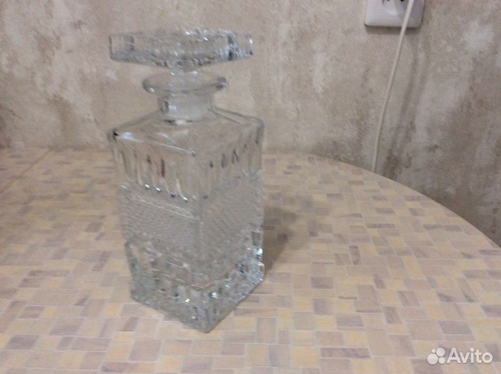 Графин хрустальный штоф СССР