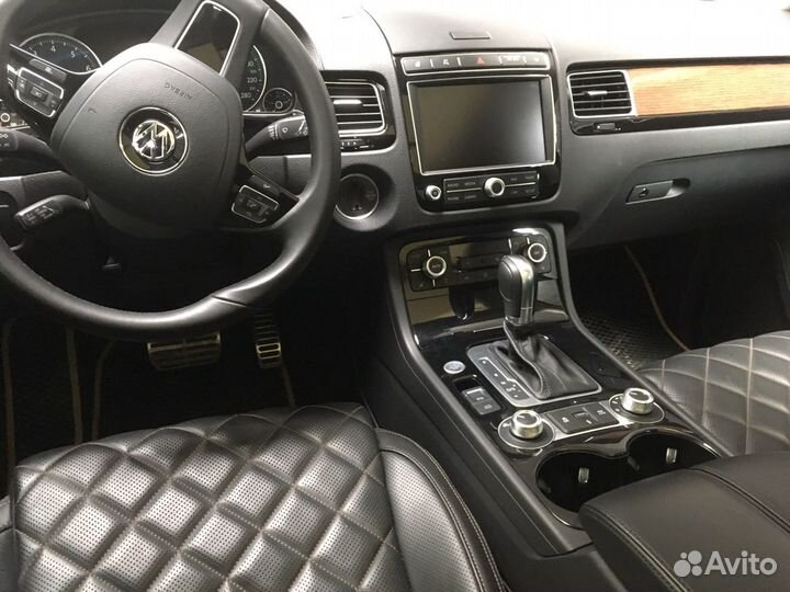 Volkswagen Touareg II Рестайлинг передние сиденья