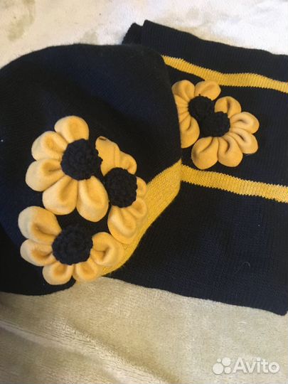 Берет женский Kamea+шарф(54-60)