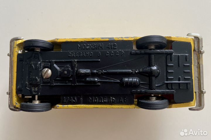 Модель автомобиля Москвич 412 модель А8