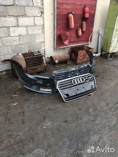 Решетка и бампер Audi A7 Оригинал