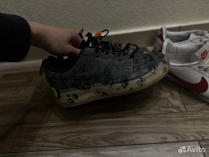 Nike Air Force 1 'Halloween' ; Nike Cortez