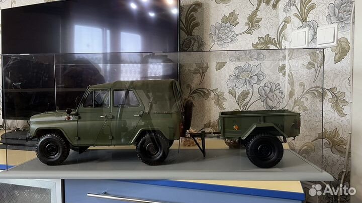 Модель УАЗ-469, масштаб 1:8, Деагостини