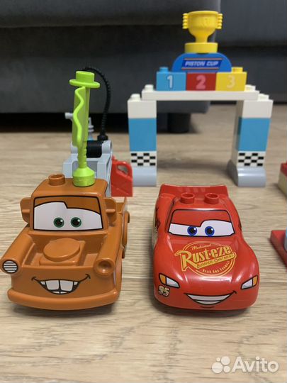 Lego duplo Pixar Cars тачки