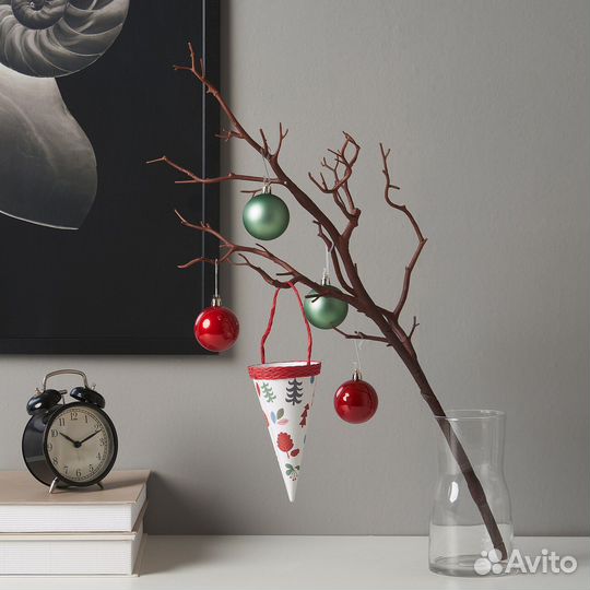 Smycka IKEA 605.730.72 Искусственная ветка 63 см коричневая