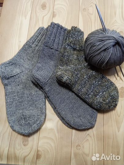 Носки вязаные ручной работы