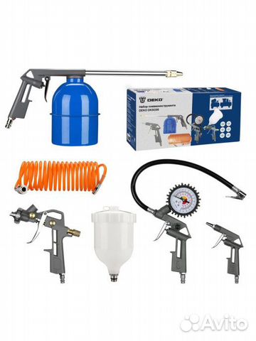 Набор пневмоинструмента 5 предметов