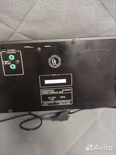 Кассетная дека kenwood