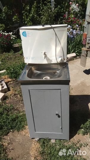 Дачный умывальник с подогревом