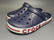 Crocs сабо мужские шлепанцы синие