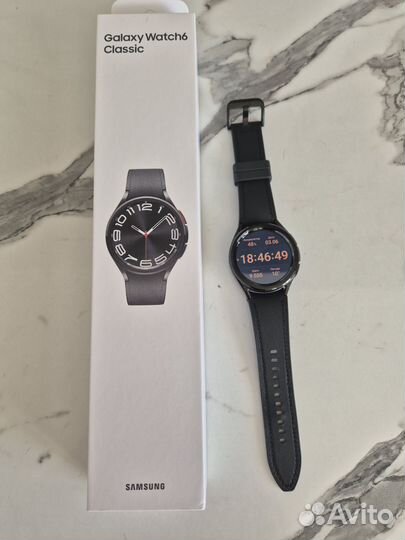 Смарт-Часы Samsung galaxy watch 6 classic 43 mm