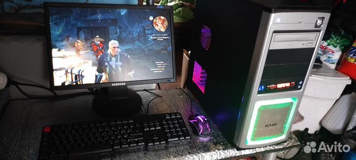 Мощный игровой компьютер Intel QuadCore Q8300