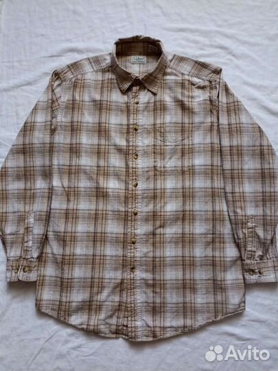 L.L.Bean рубашка мужская L-XL