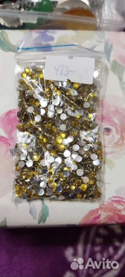 Стразы стекло для алмазной вышивки