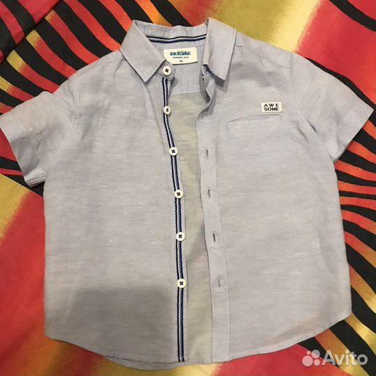Рубашка для мальчика 98